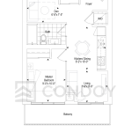 KSquare Condos | The Muse | 546 SQF | 1.5 B 4 KSquare Condos | The Muse | 546 SQF | 1.5 B KSquare Condos-Muse-546-Floor-Plan