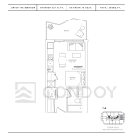 Untitled Toronto Condos | T‐03/04N | 321 SQF | 1B 37 Untitled Toronto Condos | T‐03/04N | 321 SQF | 1B Untitled-Toronto-Condos-Model-T‐03/04N-floorplan