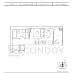 Untitled Toronto Condos | T‐07S | 302 SQF | Studio 52 Untitled Toronto Condos | T‐07S | 302 SQF | Studio Untitled-Toronto-Condos-Model-T‐07S-floorplan