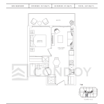 Untitled Toronto Condos | T‐08N | 437 SQF | 1B 41 Untitled Toronto Condos | T‐08N | 437 SQF | 1B Untitled-Toronto-Condos-Model-T‐08N-floorplan