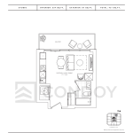 Untitled Toronto Condos | T‐08S | 334 SQF | Studio 53 Untitled Toronto Condos | T‐08S | 334 SQF | Studio Untitled-Toronto-Condos-Model-T‐08S-floorplan