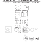 Untitled Toronto Condos | T‐10S | 572 SQF | 1+Den B 60 Untitled Toronto Condos | T‐10S | 572 SQF | 1+Den B Untitled-Toronto-Condos-Model-T‐10S-floorplan