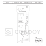 Untitled Toronto Condos | T‐11N | 307 SQF | Studio 36 Untitled Toronto Condos | T‐11N | 307 SQF | Studio Untitled-Toronto-Condos-Model-T‐11N-floorplan