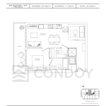 Untitled Toronto Condos | T‐14N | 564 SQF | 1+D B 43 Untitled Toronto Condos | T‐14N | 564 SQF | 1+D B Untitled-Toronto-Condos-Model-T‐14N-floorplan