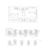 Foret Condos | 1B-P | 420 SQF | 1B 41 Foret Condos | 1B-P | 420 SQF | 1B Foret-Condos-Model-1B-P-floorplan