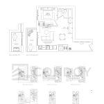 Foret Condos | 1B+D-G | 582 SQF | 1.5B 51 Foret Condos | 1B+D-G | 582 SQF | 1.5B Foret-Condos-Model-1B+D-G-floorplan