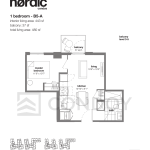 Nordic Condos B5-A Floorplan