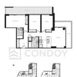 Yorkwoods Condos | C | 1109 SQF | 3B 6 Yorkwoods Condos | C | 1109 SQF | 3B Yorkwoods Condos C Floorplan Model