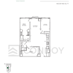 Maxium Condos | D-983 | 983 SQF | 3B 26 Maxium Condos | D-983 | 983 SQF | 3B Maxium Condos D-983 Floorplan