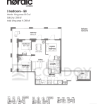 Nordic Condos G9 Floorplan