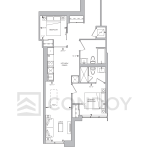 Allure Condos | Manila | 829 Sq.Ft. | 2B 21 Allure Condos | Manila | 829 Sq.Ft. | 2B Allure-Condos-Manila-floorplan
