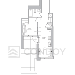 Allure Condos | Miami | 561 Sq.Ft. | 1B 20 Allure Condos | Miami | 561 Sq.Ft. | 1B Allure-Condos-Miami-floorplan