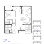 King Terraces Condos | P-082 | 963 SQF | 2.5B 21 King Terraces Condos | P-082 | 963 SQF | 2.5B King Terraces Condos P.101 Floorplan
