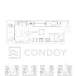 Foret Condos | S+S-F | 434 SQF | Studio + Study 45 Foret Condos | S+S-F | 434 SQF | Studio + Study Foret-Condos-Model-S+S-F-floorplan