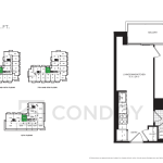 Yorkwoods Condos | Sassafras | 501 SQF | 1B 2 Yorkwoods Condos | Sassafras | 501 SQF | 1B Yorkwoods Condos Sassafras Floorplan Model