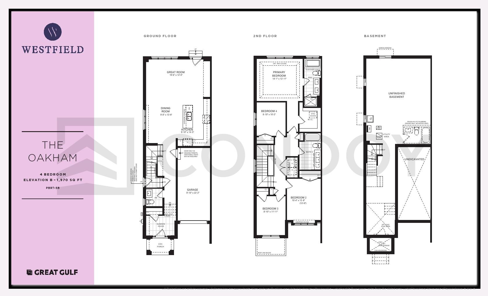 Westfield The Oakham Floorplan
