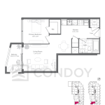 Duo Condos | 1D-j | 546 SQF | 1B 12 Duo Condos | 1D-j | 546 SQF | 1B Duo-Condos-Model-1D-j-floorplan
