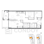 Duo Condos | 2B+D-b | 818 SQF | 2.5B 13 Duo Condos | 2B+D-b | 818 SQF | 2.5B Duo-Condos-Model-2B+D-b-floorplan