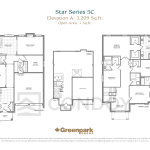 Taywood Estates | 5C | 3,204 - 3,209 SQF | 4B 5 Taywood Estates | 5C | 3,204 - 3,209 SQF | 4B Taywood Estates 5C Floor Plan