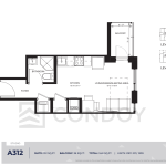 A312 74 A312 1107 Main Condos A312 Floor Plans