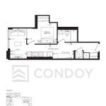 Chrome Condos | Gradin | 475 SQF | 1B 3 Chrome Condos | Gradin | 475 SQF | 1B Chrome Condos GRADIN Floor plan
