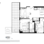 Arte Residences | HOCKNEY | 891 SQF | 3B 10 Arte Residences | HOCKNEY | 891 SQF | 3B Arte Residences HOCKNEY Floor Plan