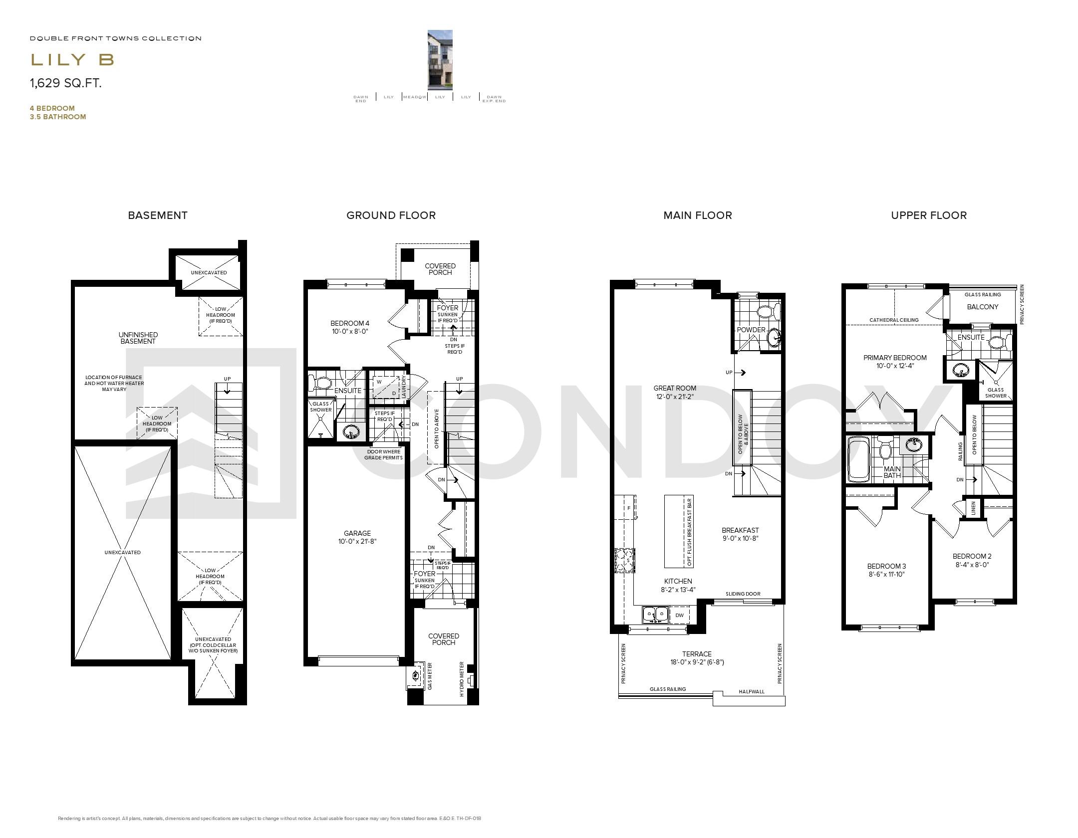 The Willows Homes L I LY B floorplan