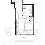 Chrome Condos | Opal-1 | 385 SQF | Studio 2 Chrome Condos | Opal-1 | 385 SQF | Studio Chrome Condos OPAL-1 Floor plan