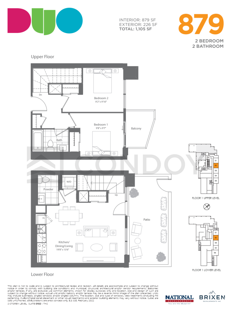 Duo-Condos-Model-TH2-floorplan