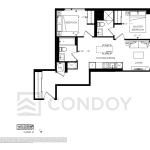 Arte Residences | YOKO | 736 SQF | 2B 8 Arte Residences | YOKO | 736 SQF | 2B Arte Residences YOKO Floor Plan