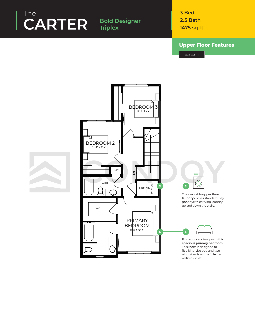 Sora at the Glade Towns Carter floorplan