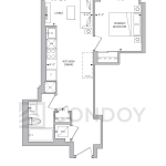 Allure Condos | Stockholm | 501 SQF | 1B 37 Allure Condos | Stockholm | 501 SQF | 1B Allure-Condos-STOCKHOLM-Floorplan
