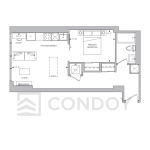 Allure Condos | Seoul | 554 SQF | 1B 40 Allure Condos | Seoul | 554 SQF | 1B Allure-Condos-Seoul-Floorplan