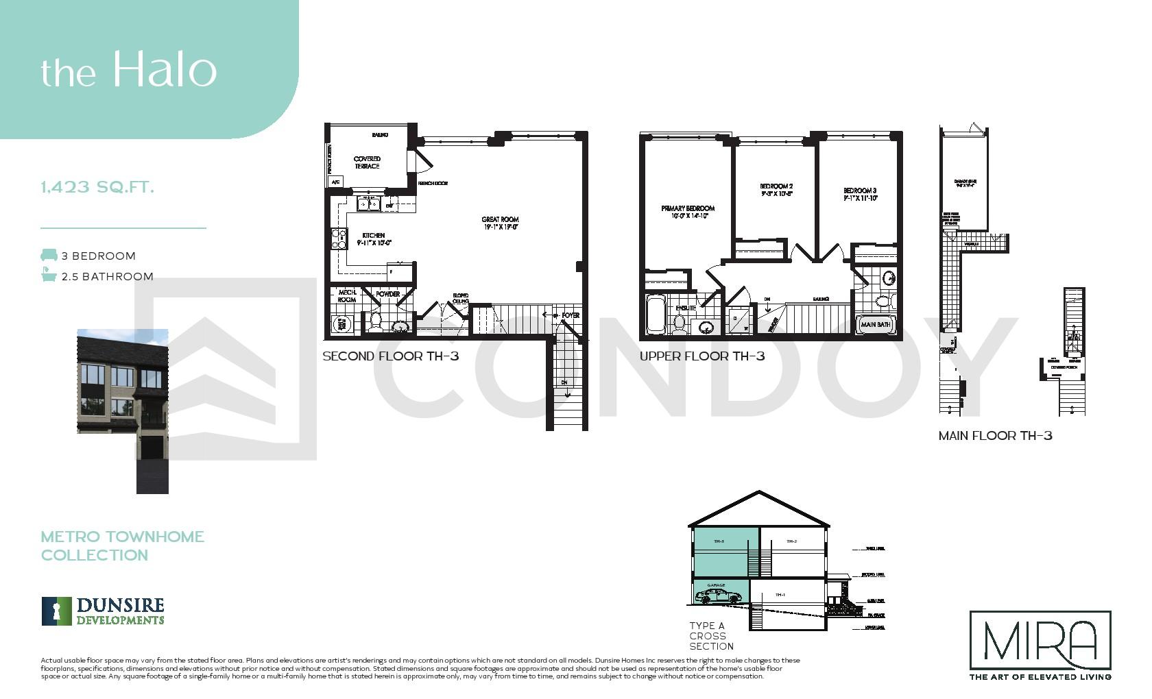 Mira Towns the Halo Floor plan