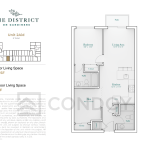 The District on Gardiners Condos 2Aid Floor Plans