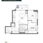 75 James Condos | 2B-03 | 604 SQF | 2B 38 75 James Condos | 2B-03 | 604 SQF | 2B 75James-Condos-2B-03-floorplan