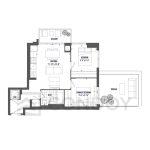 75 James Condos | 2B-07T | 612 SQF | 2B 36 75 James Condos | 2B-07T | 612 SQF | 2B 75James-Condos-2B-17-floorplan
