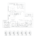 Foret Condos | 2B-AAA | 713 SQF | 2B 55 Foret Condos | 2B-AAA | 713 SQF | 2B Foret-Condos-Model-2B-AAA-floorplan