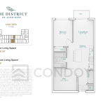 The District on Gardiners Condos | 2Dic | 728 SQF | 1.5B 15 The District on Gardiners Condos | 2Dic | 728 SQF | 1.5B The District on Gardiners Condos 2Dic Floor Plans
