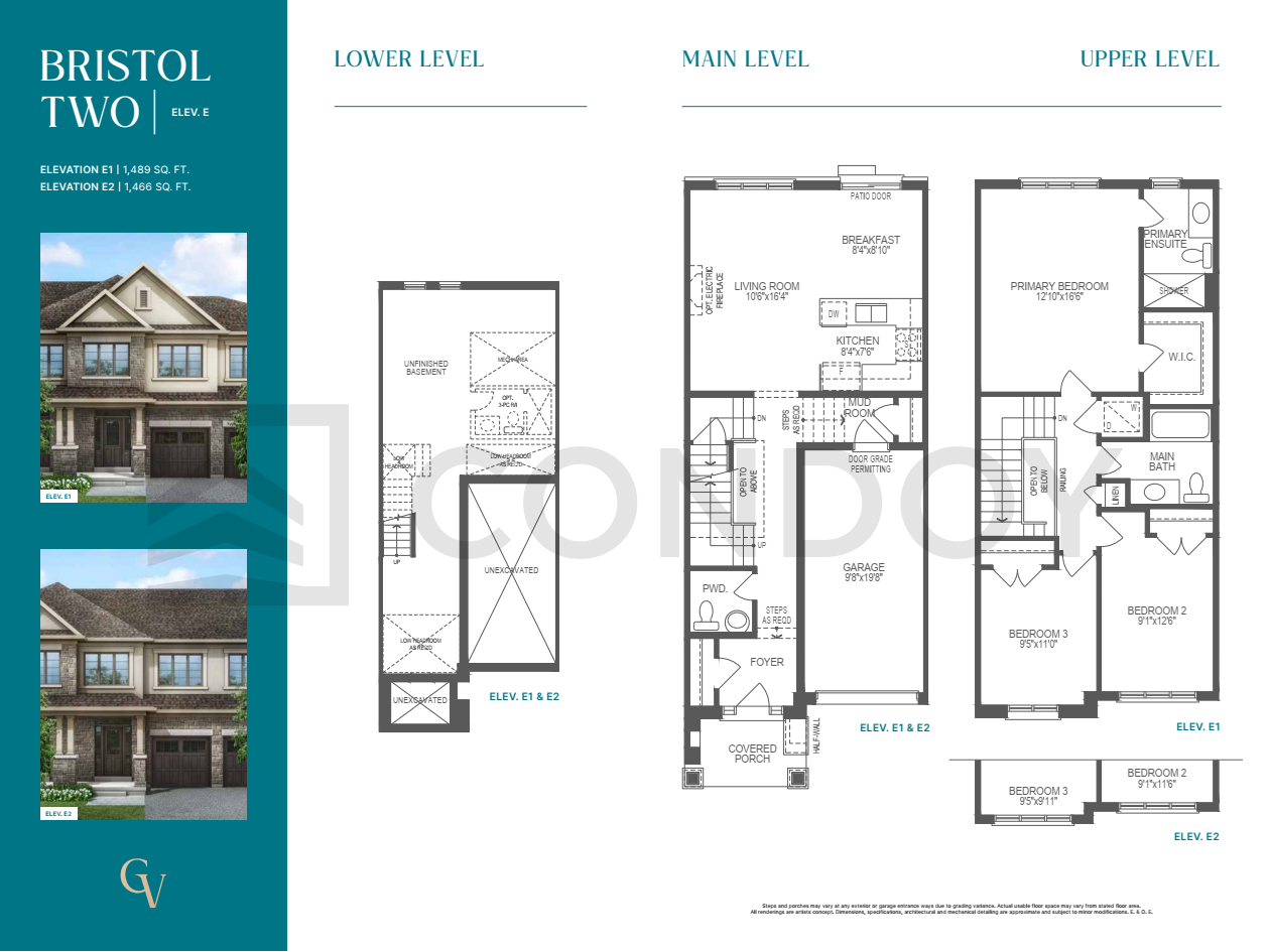 Georgina View Homes Bristol 2 Floor Plan