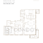 South Forest Hill Residences Dunvegan 2423 Floor plan