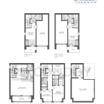 Townhomes of Little Rouge | Goldfinch | 1679 - 1680 SQF | 3B 4 Townhomes of Little Rouge | Goldfinch | 1679 - 1680 SQF | 3B Townhomes of Little Rouge Goldfinch Floor Plan