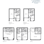 Townhomes of Little Rouge Hummingbird Floor Plan