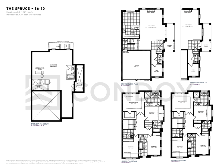 Ellis-Lane-Homes-The Spruce floorplan