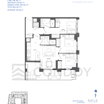 Above Condos F4-T-MG Unit Floor plan