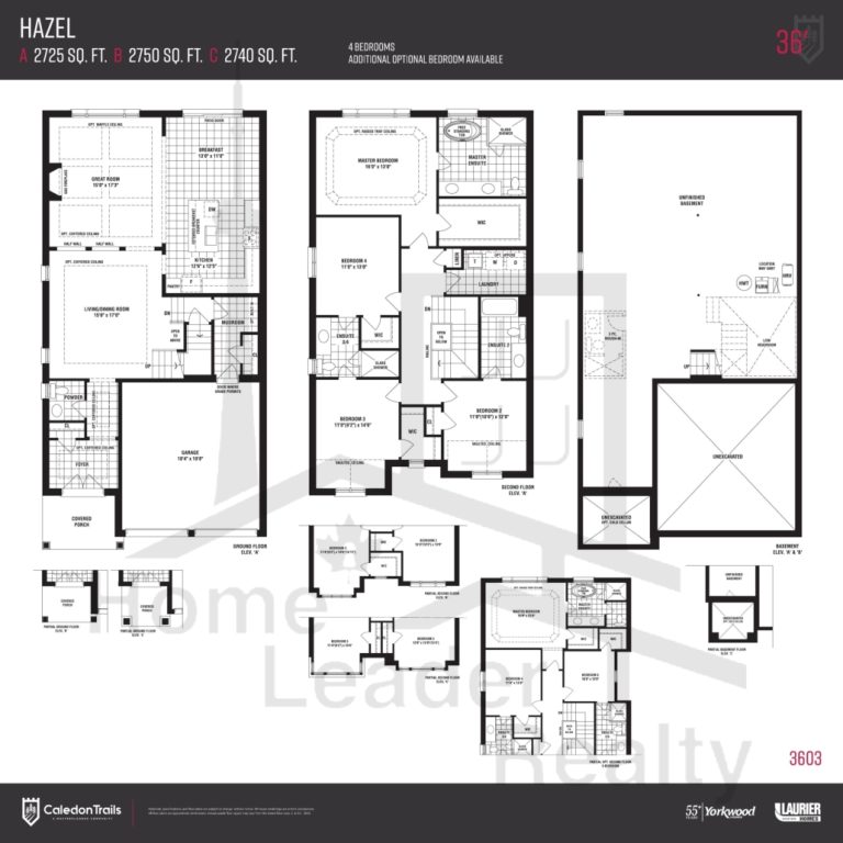 Caledon Trails Hazel Floor Plan