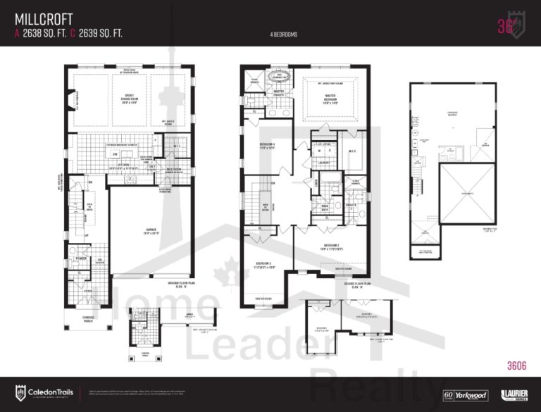 Caledon Trails Millcroft Floor Plan