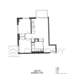 The Post Condos | C664 BF | 664 SQF | 2B 36 The Post Condos | C664 BF | 664 SQF | 2B The Post Condos C664 BF floorplan