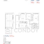 The Post Condos | E919 | 919 SQF | 3B 39 The Post Condos | E919 | 919 SQF | 3B The Post Condos E919 floorplan