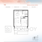 Bridge House at Brightwater Condos-(1G) floorplan